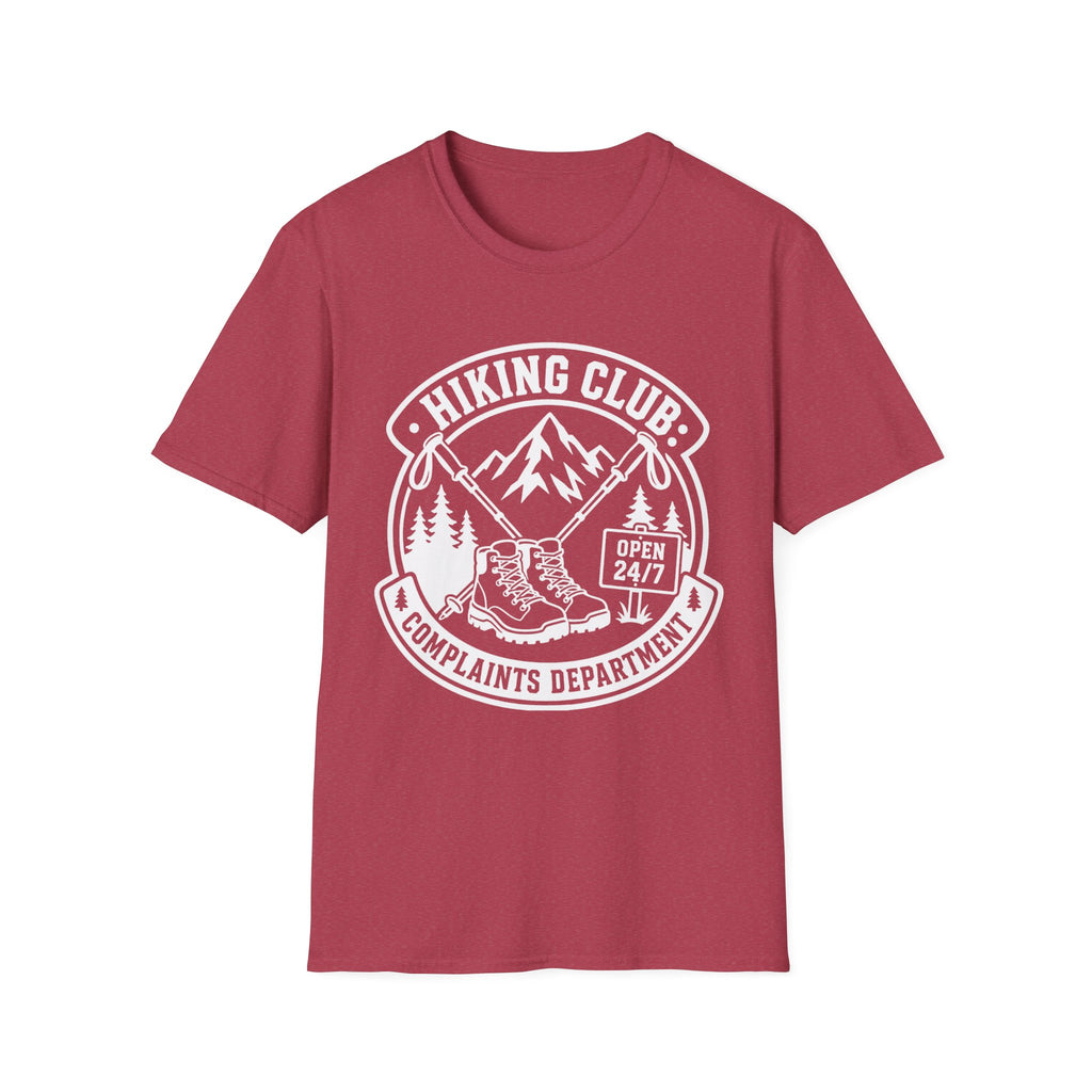 Hiking Club Complaints Department T-Shirt