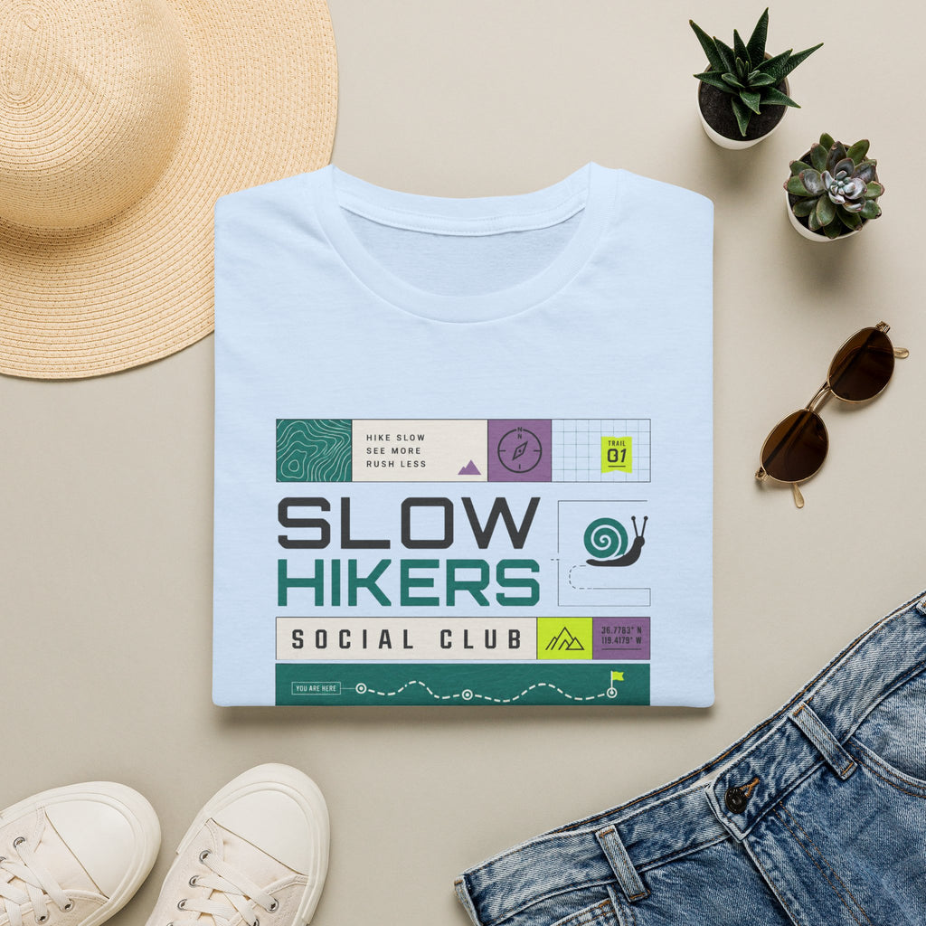 Slow Hikers Social Club - T-Shirt