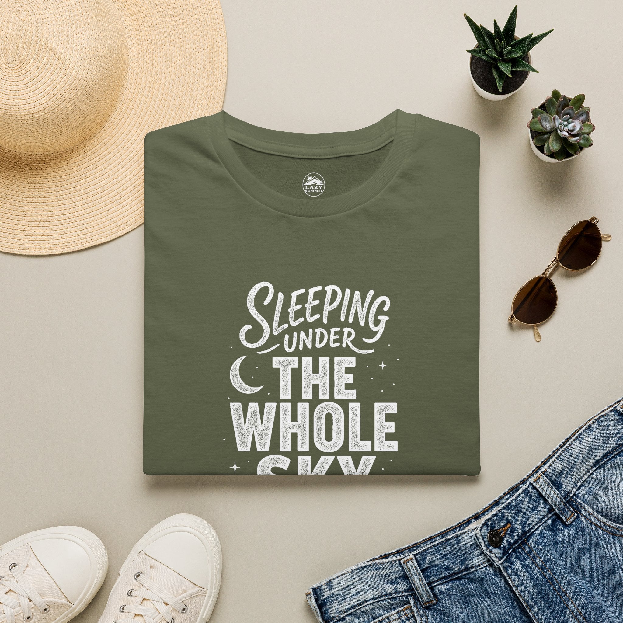 Sleeping Under the Whole Sky - T-Shirt