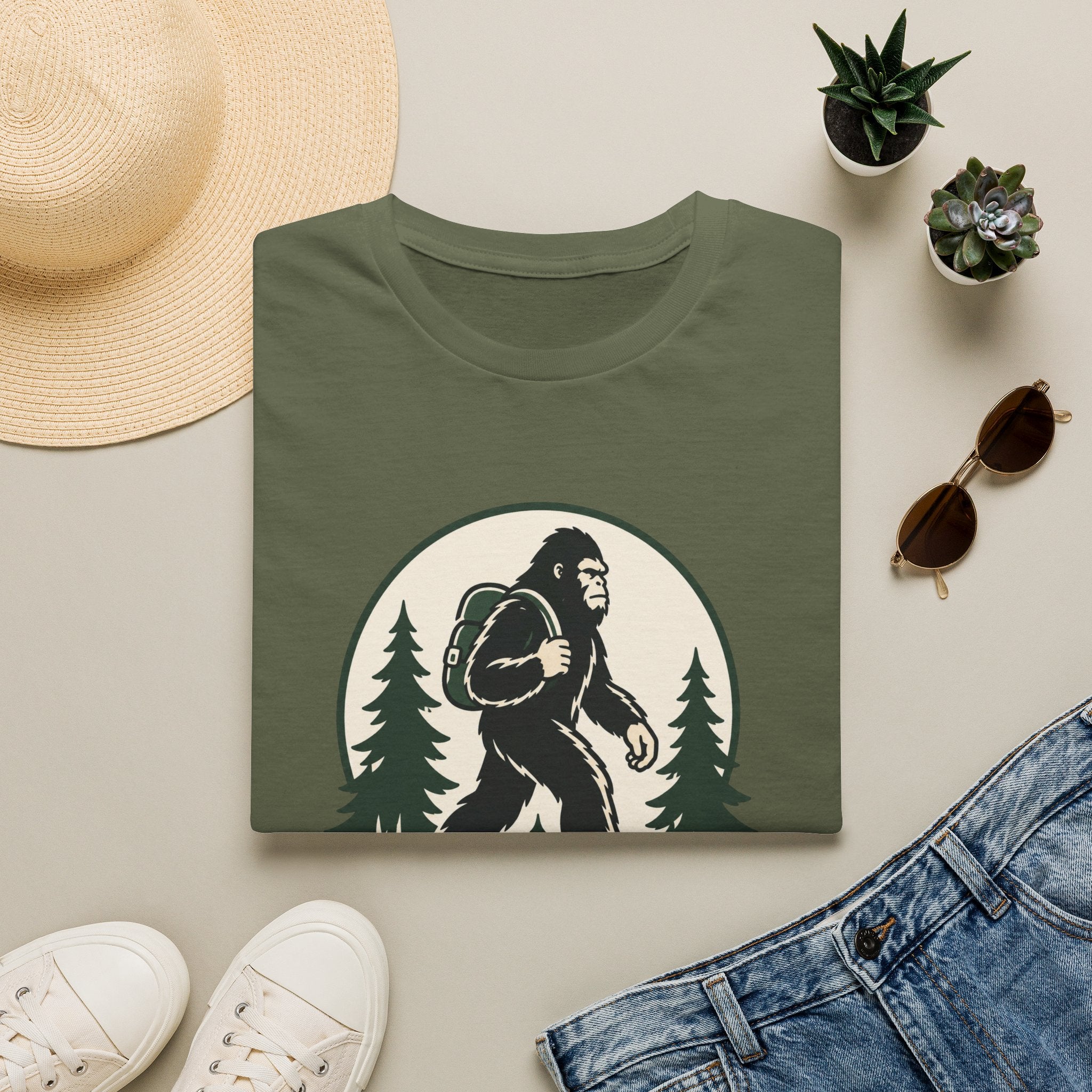 Bigfoot Hiking T-Shirt