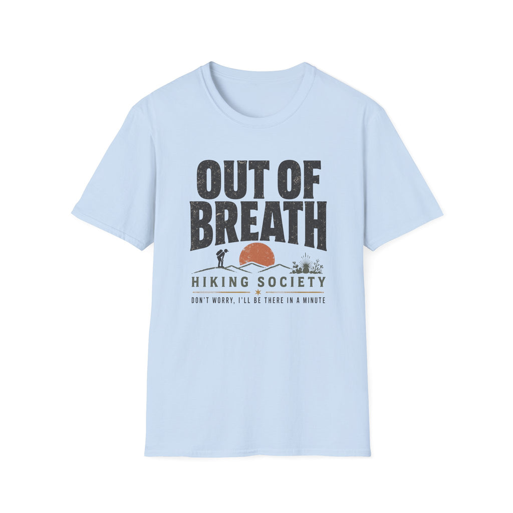 Out Of Breath Hiking Society T-Shirt