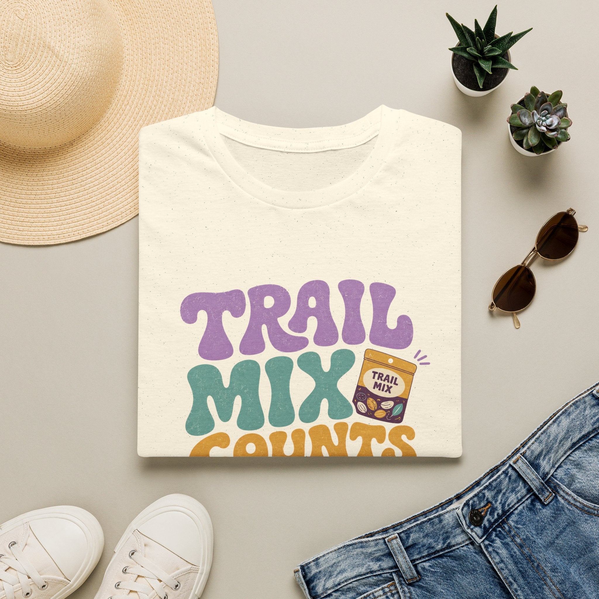 Trail Mix Counts As Salad T-Shirt
