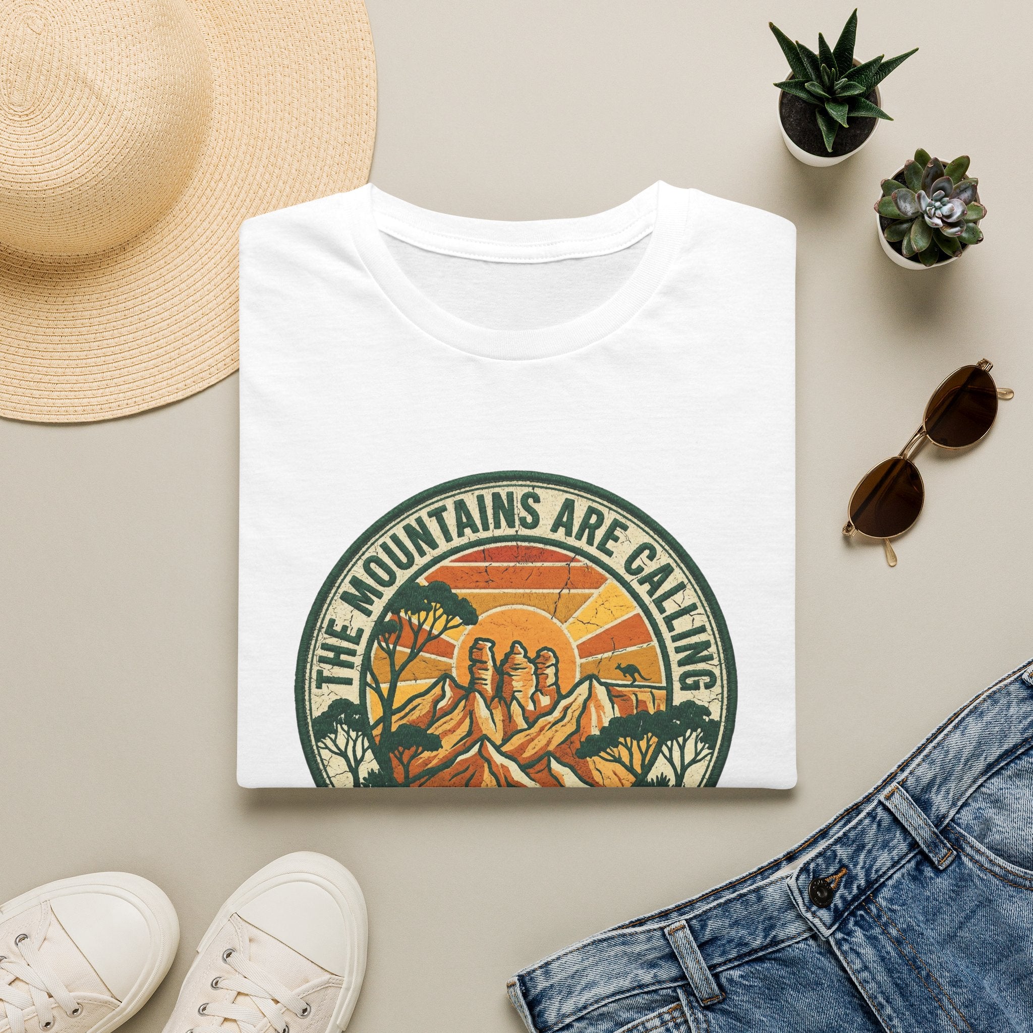 The Mountains Are Calling Oz T-Shirt