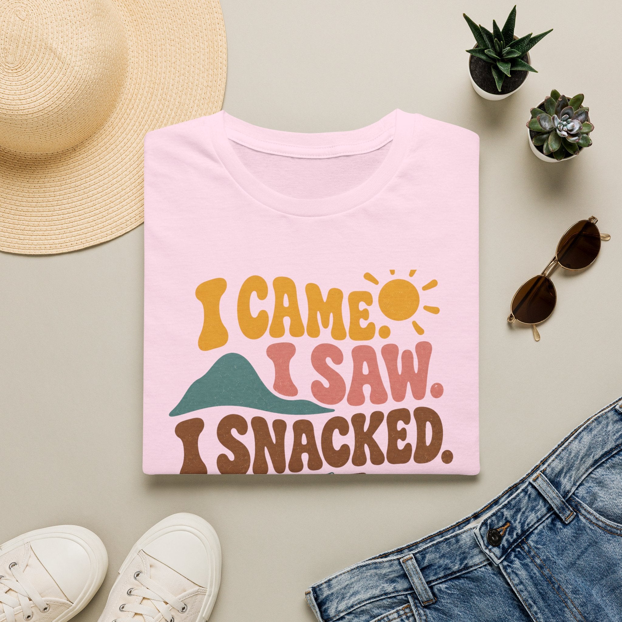 I Came I saw I Snacked T-Shirt