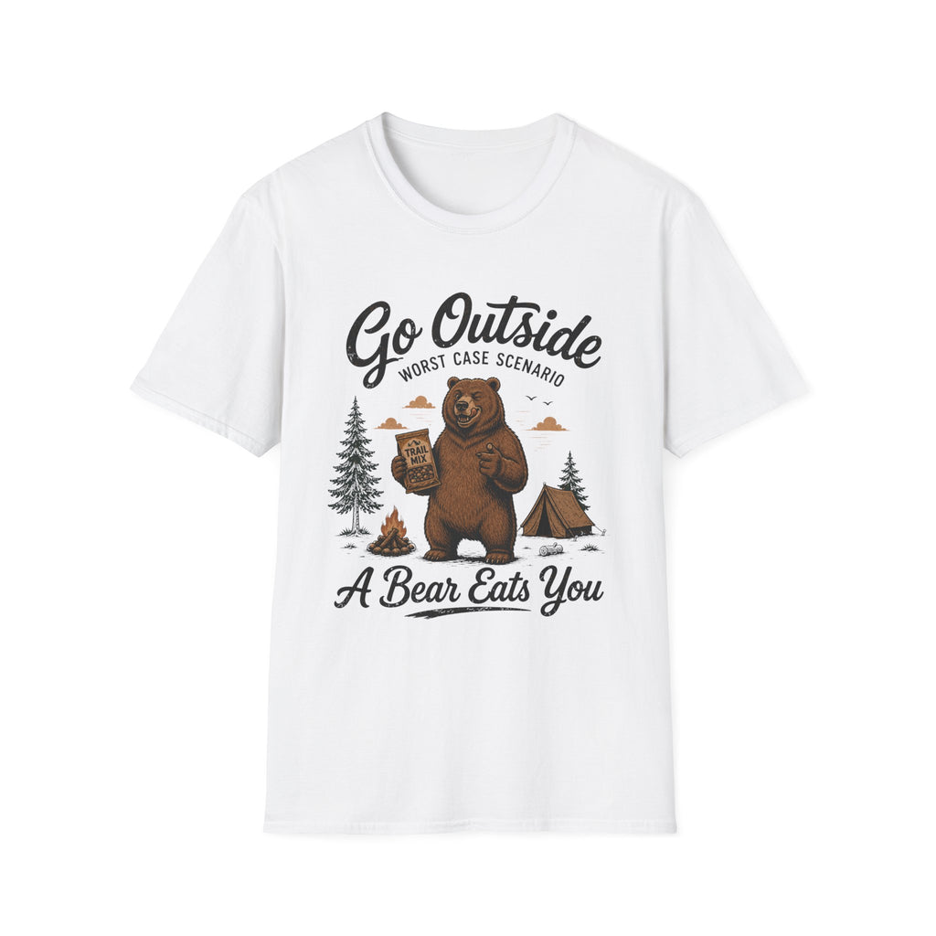 Go Outside Bear T-Shirt