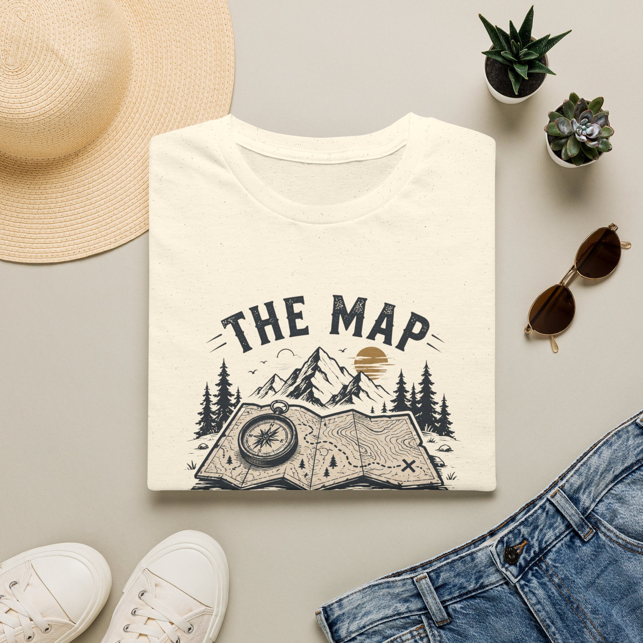 The Map Looked Flatter T-Shirt