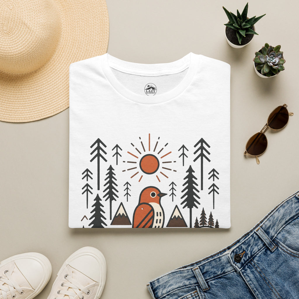 Bird in the Forest - T-Shirt