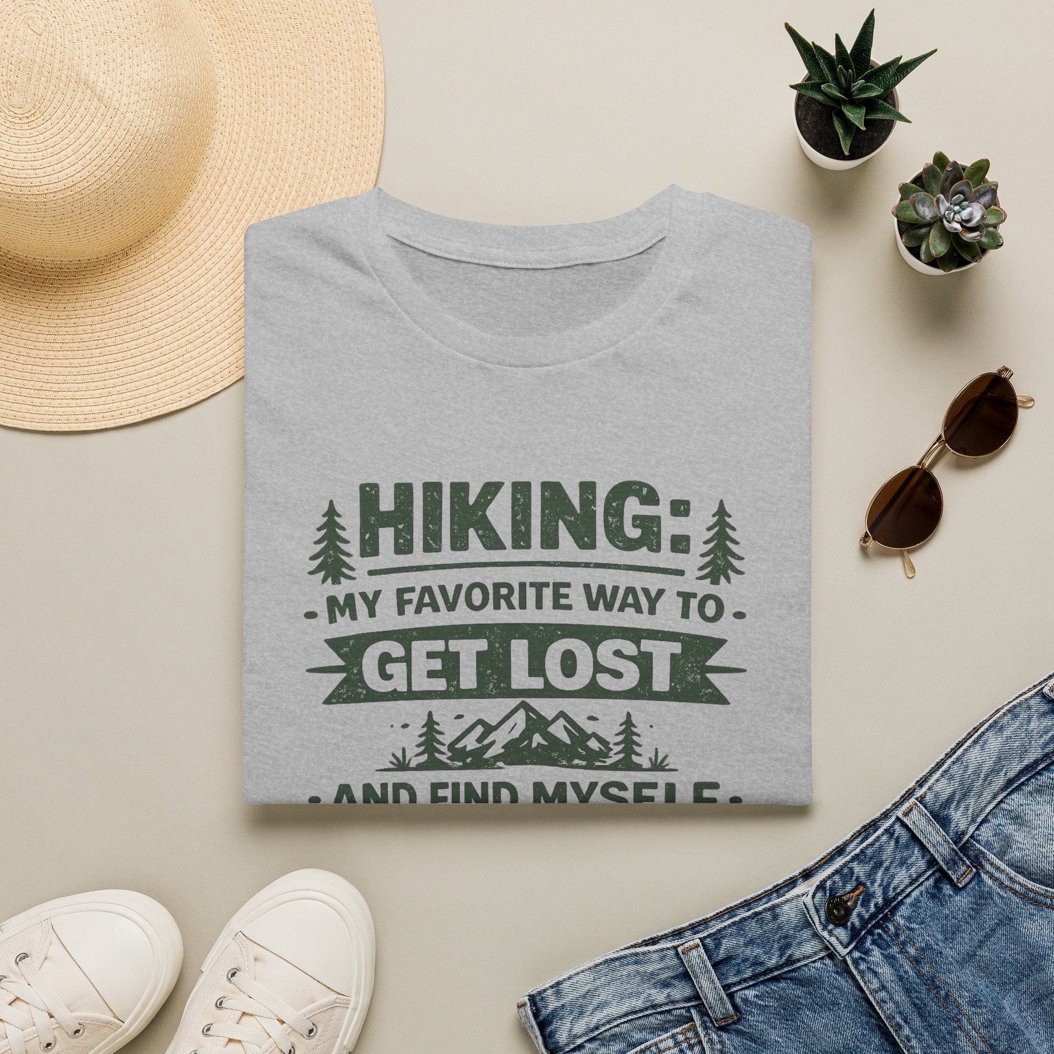Hiking is My Favorite Way to Get Lost T-Shirt