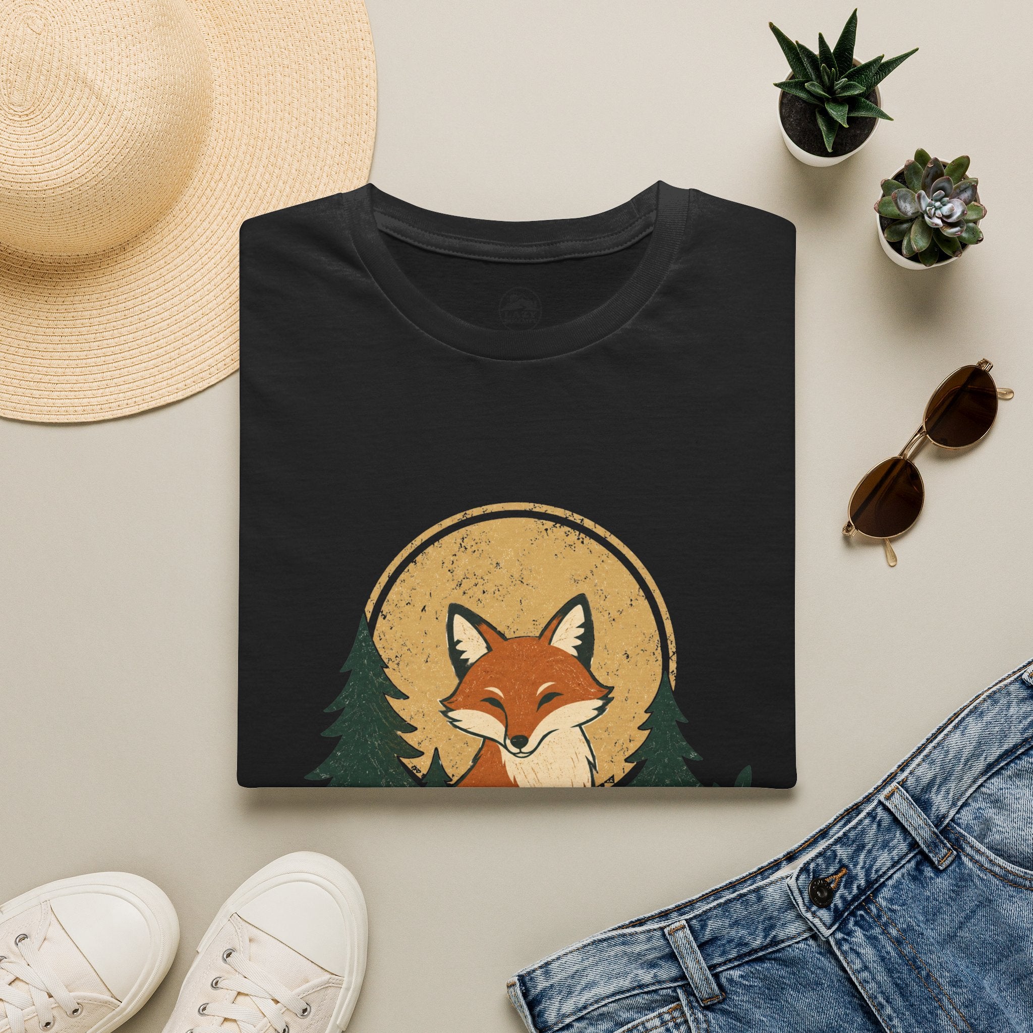 Fox in the Woods - T-Shirt