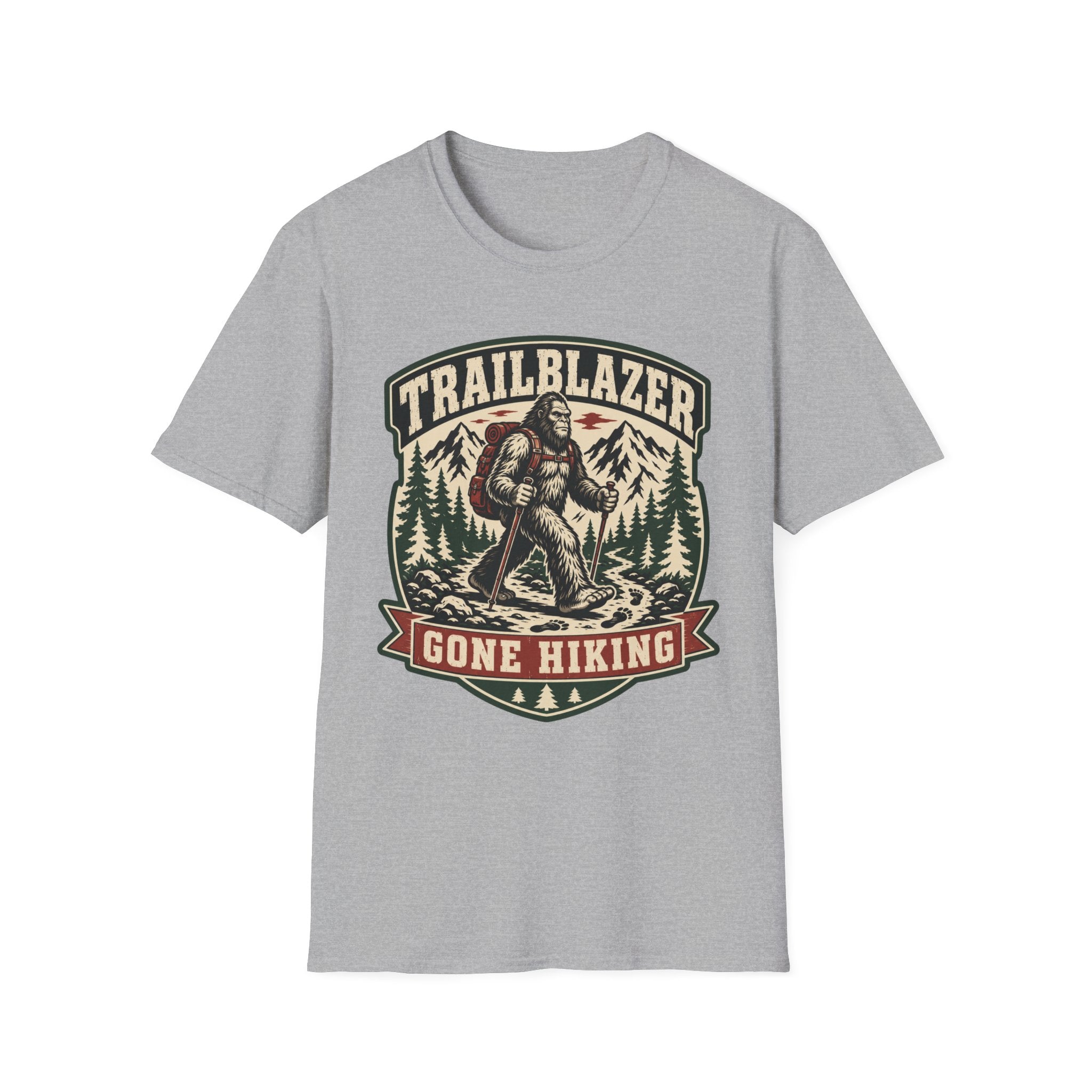 Bigfoot Gone Hiking T-Shirt