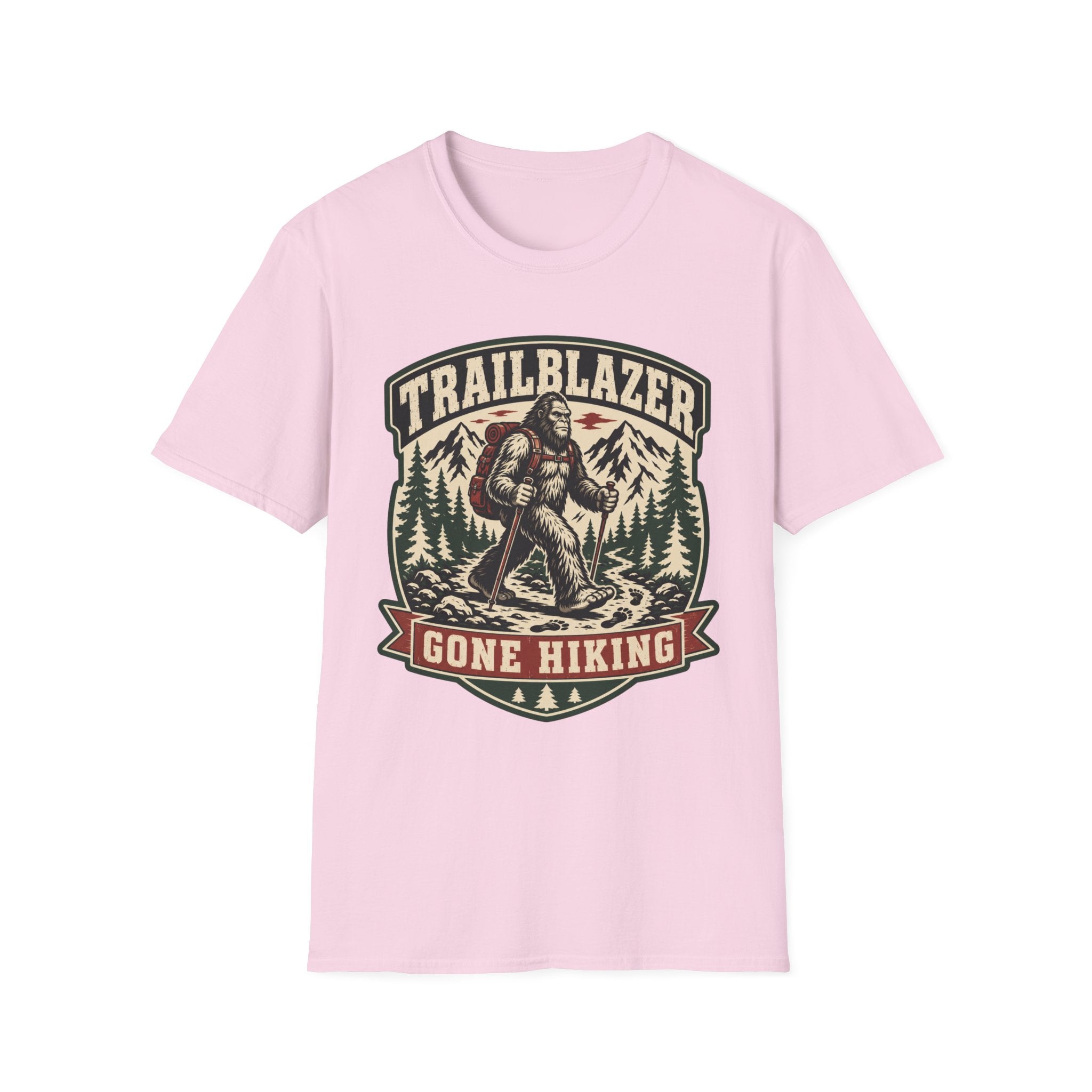 Bigfoot Gone Hiking T-Shirt