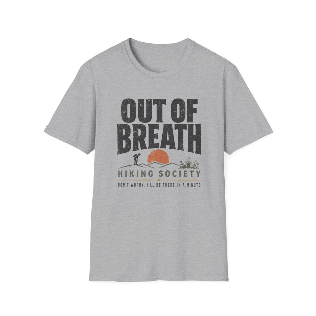 Out Of Breath Hiking Society T-Shirt