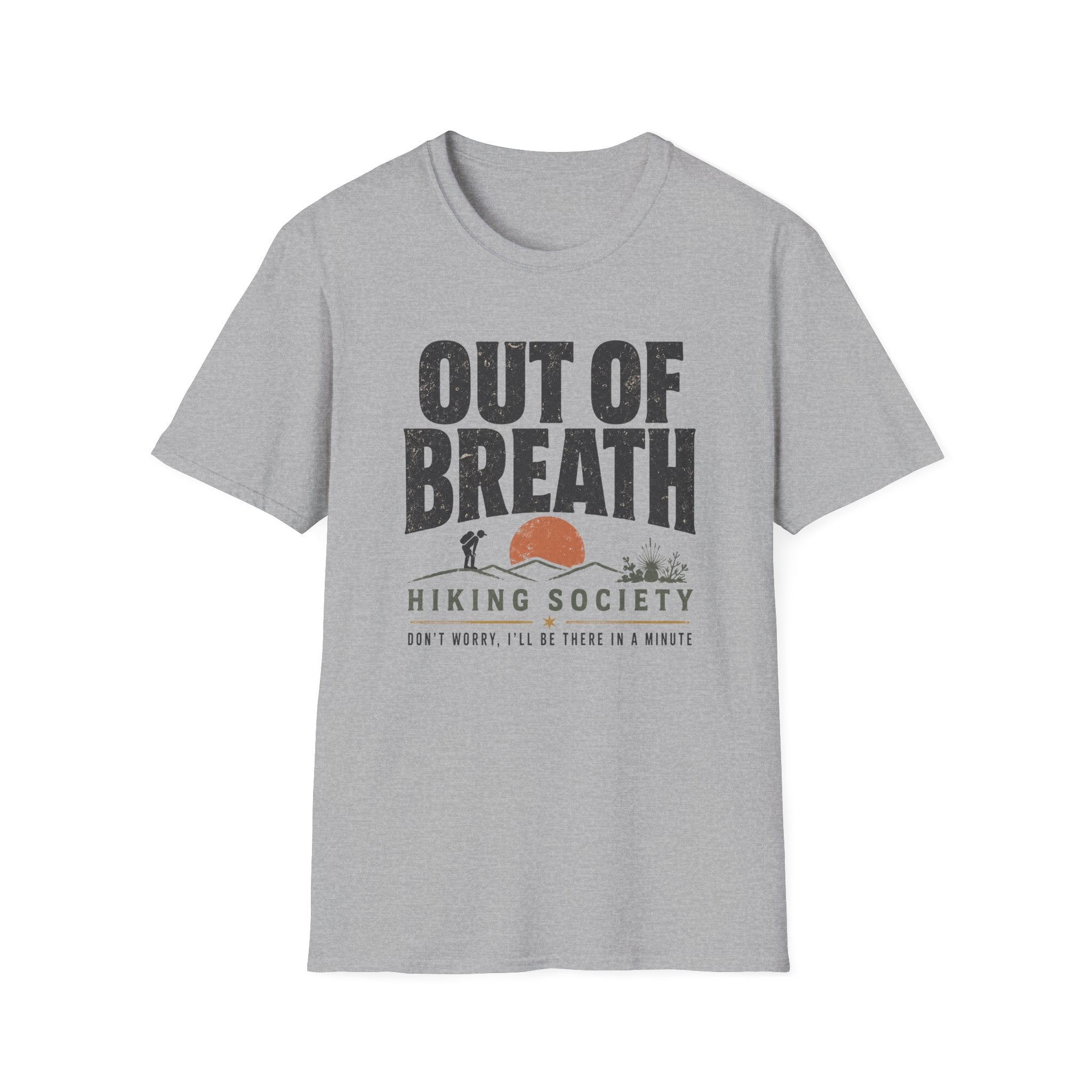 Out Of Breath Hiking Society T-Shirt