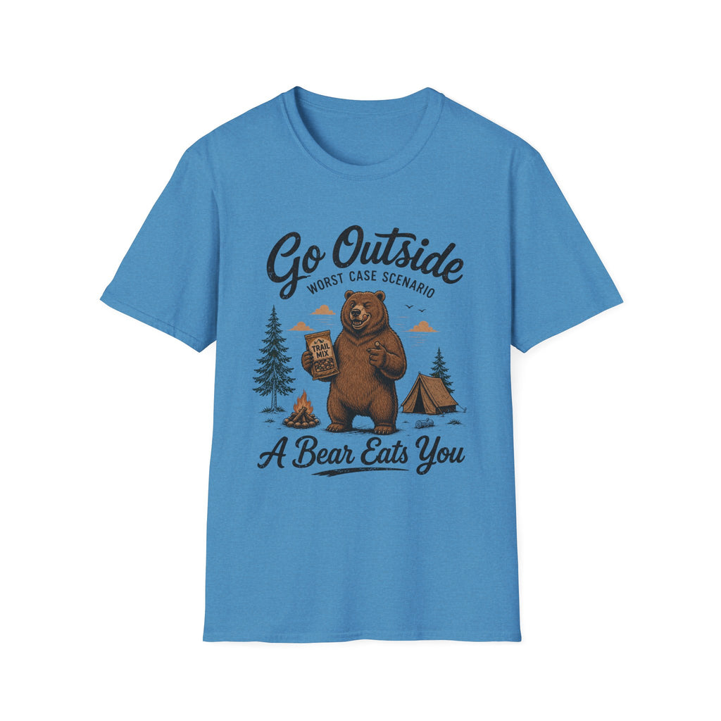 Go Outside Bear T-Shirt