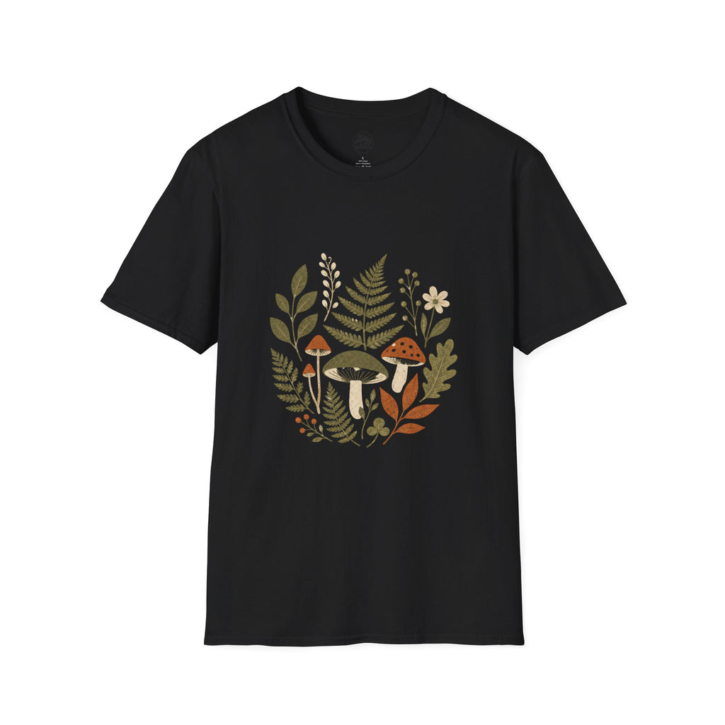 Ferns and Mushrooms - T-Shirt