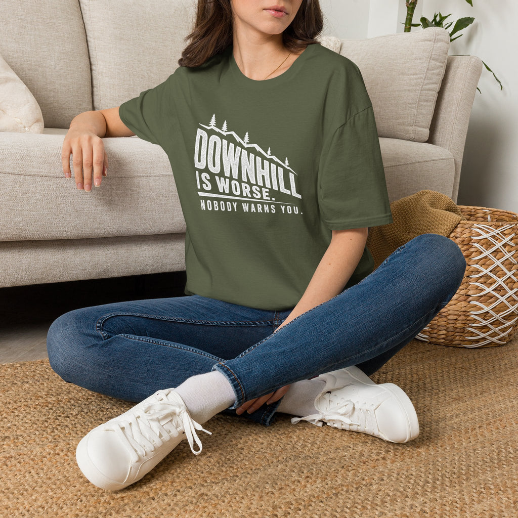 Downhill is Worse - T-Shirt