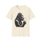 Bigfoot Blowing Flowers T-Shirt