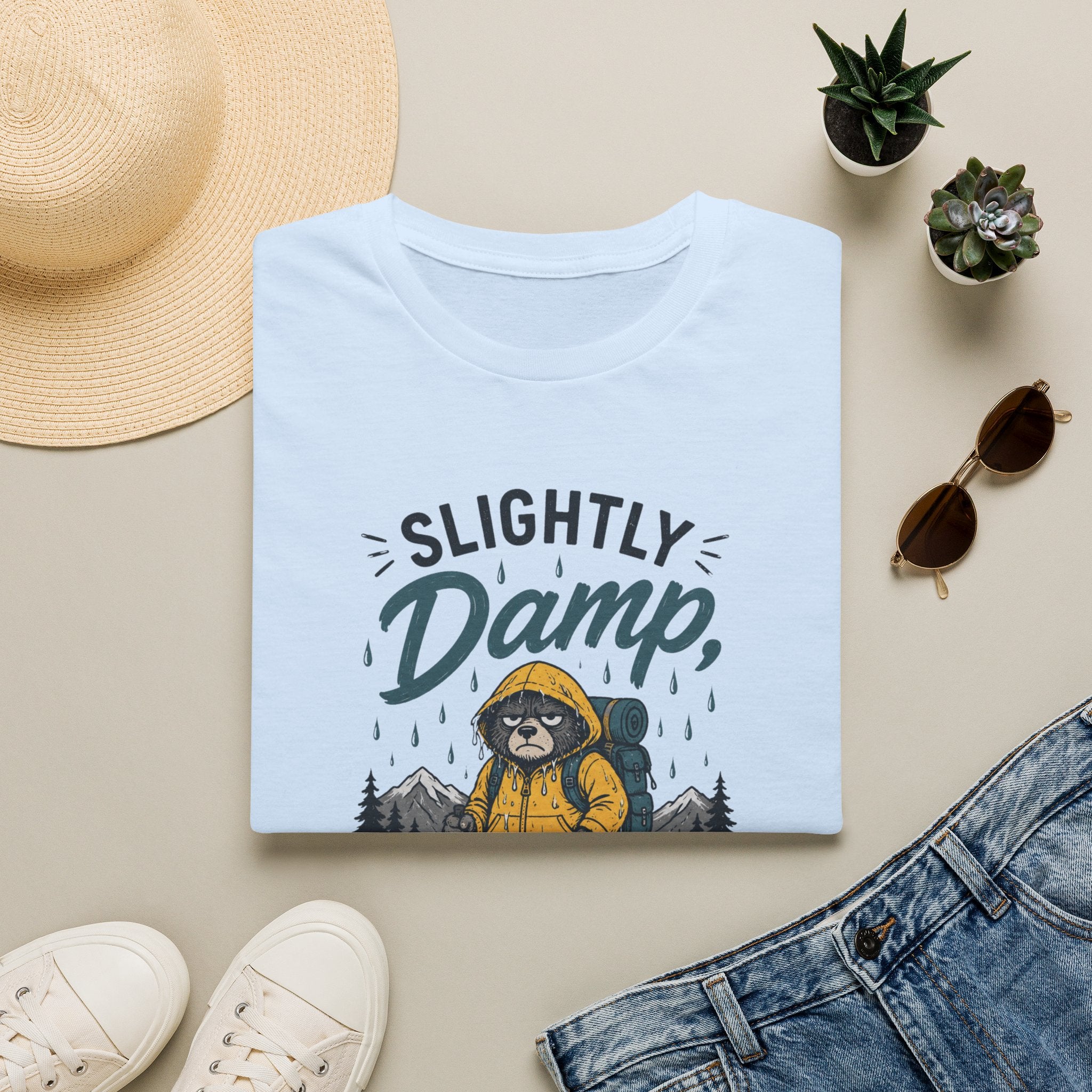 Slightly Damp Mostly Grumpy - T-Shirt