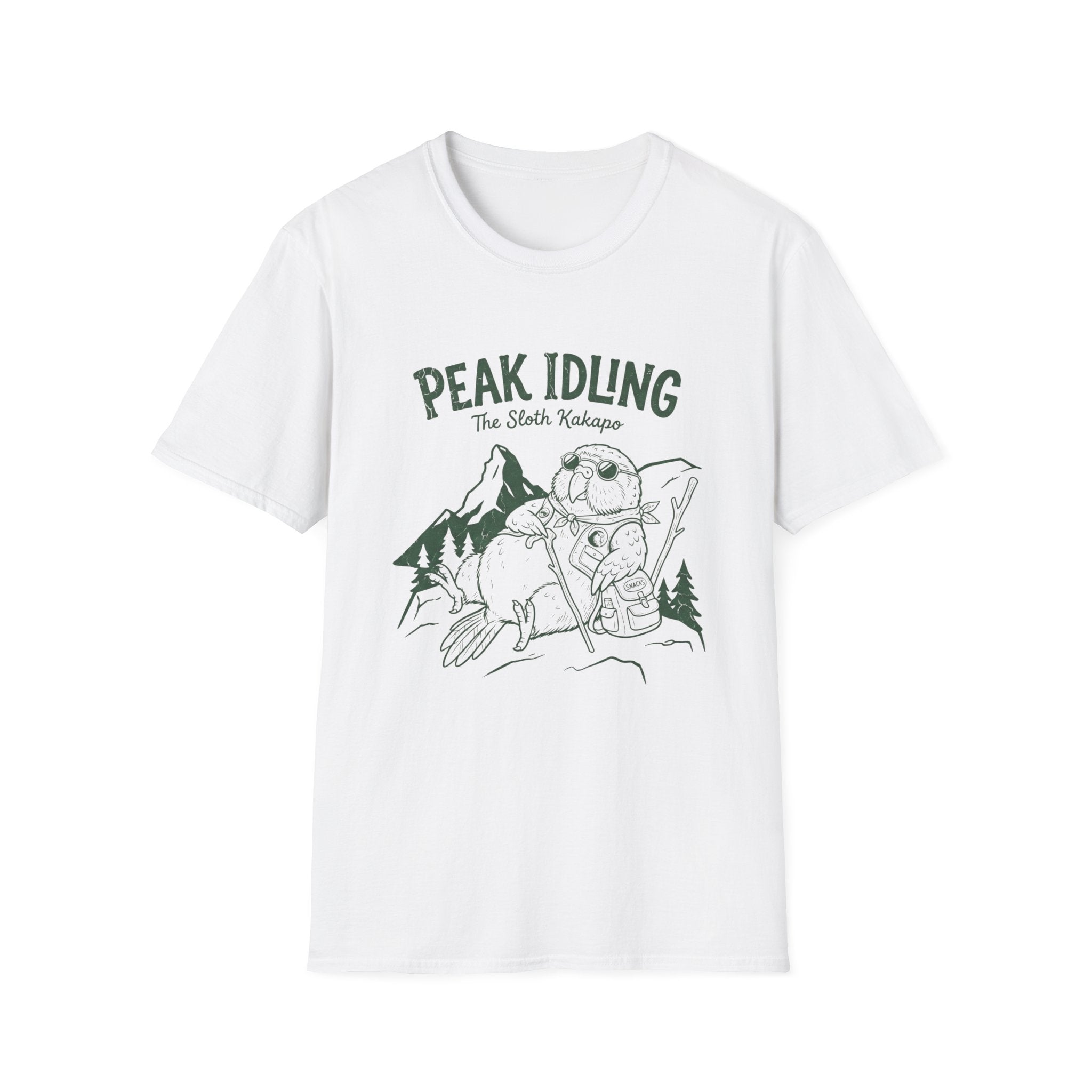 Peak Idling Kakapo T-Shirt