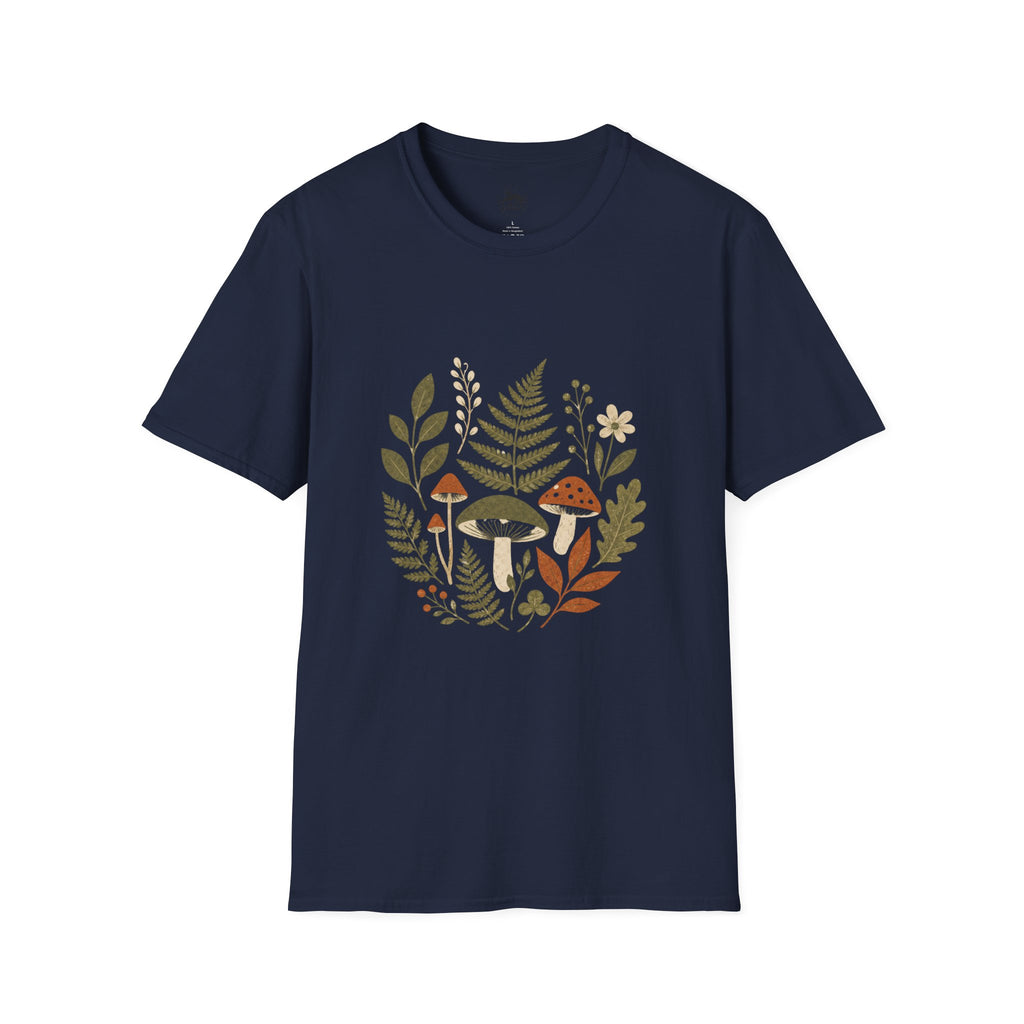 Ferns and Mushrooms - T-Shirt