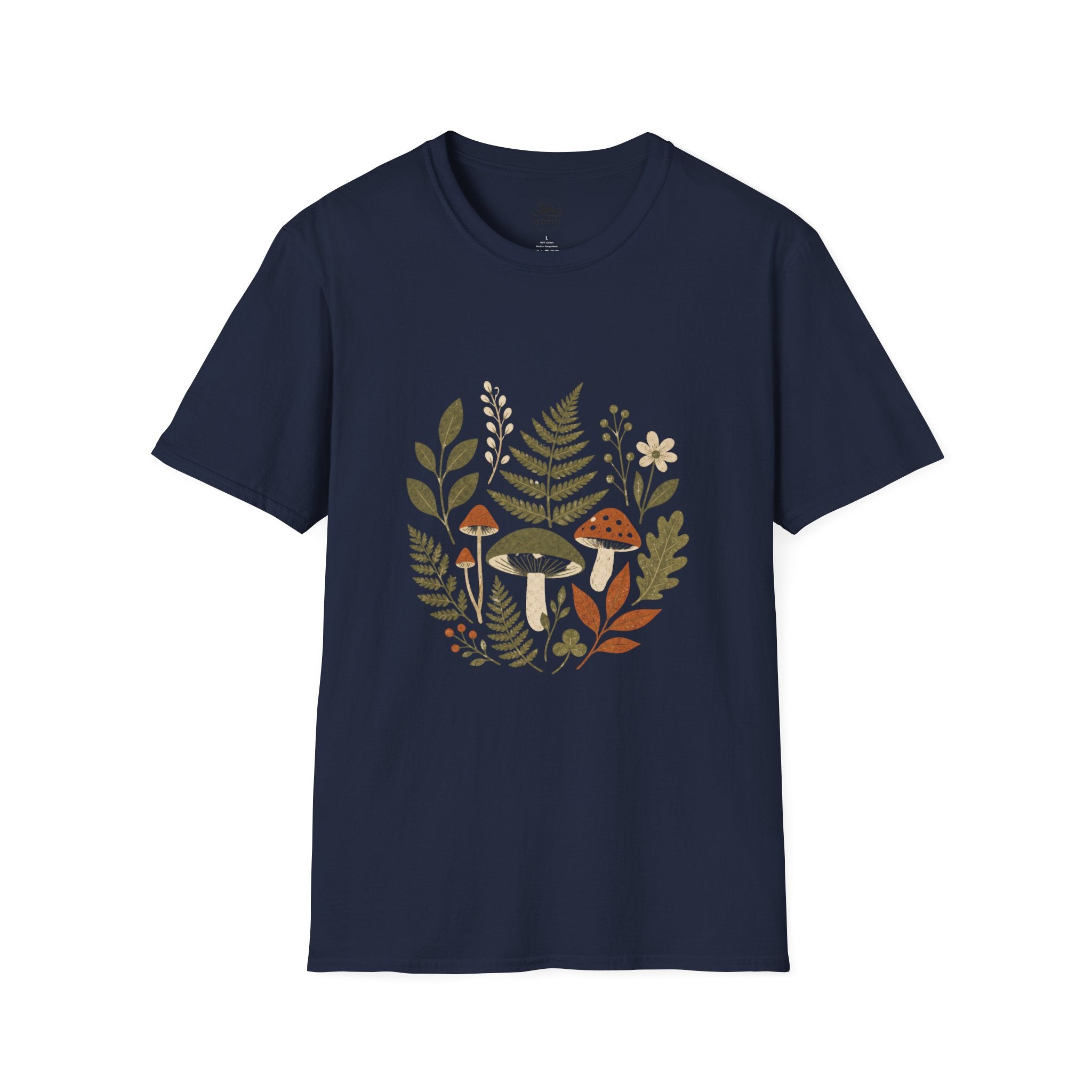 Ferns and Mushrooms - T-Shirt