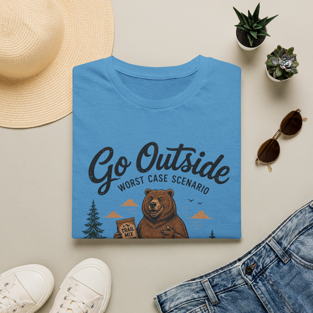 Go Outside Bear T-Shirt