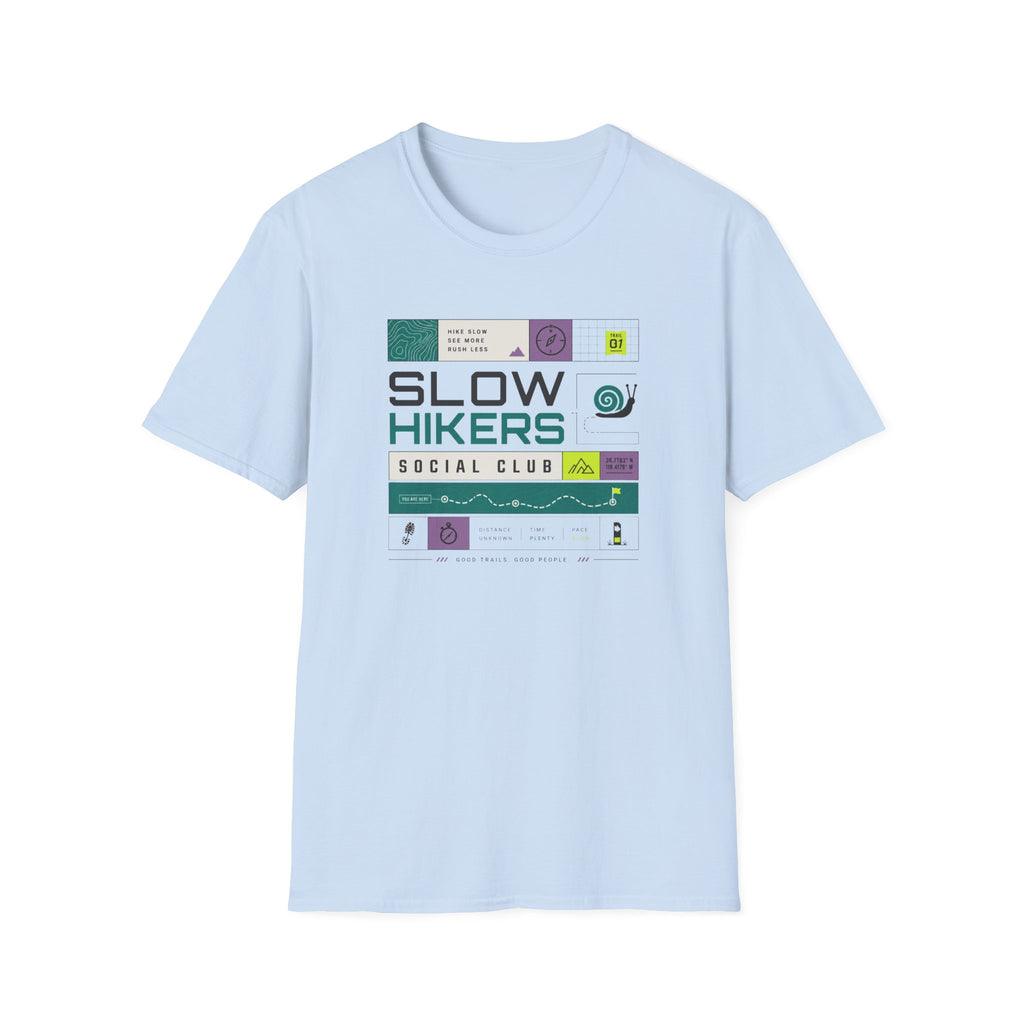 Slow Hikers Social Club - T-Shirt