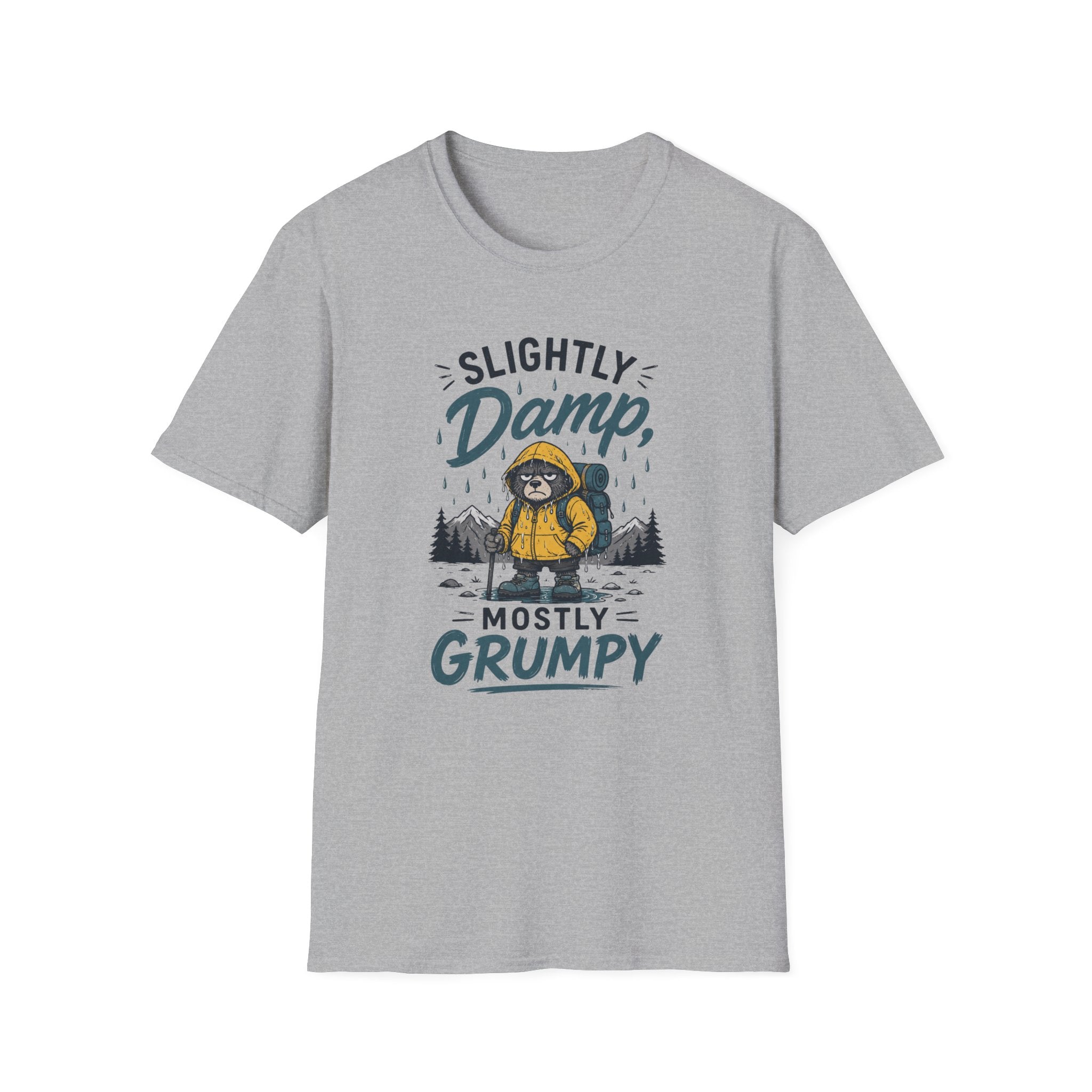 Slightly Damp Mostly Grumpy - T-Shirt