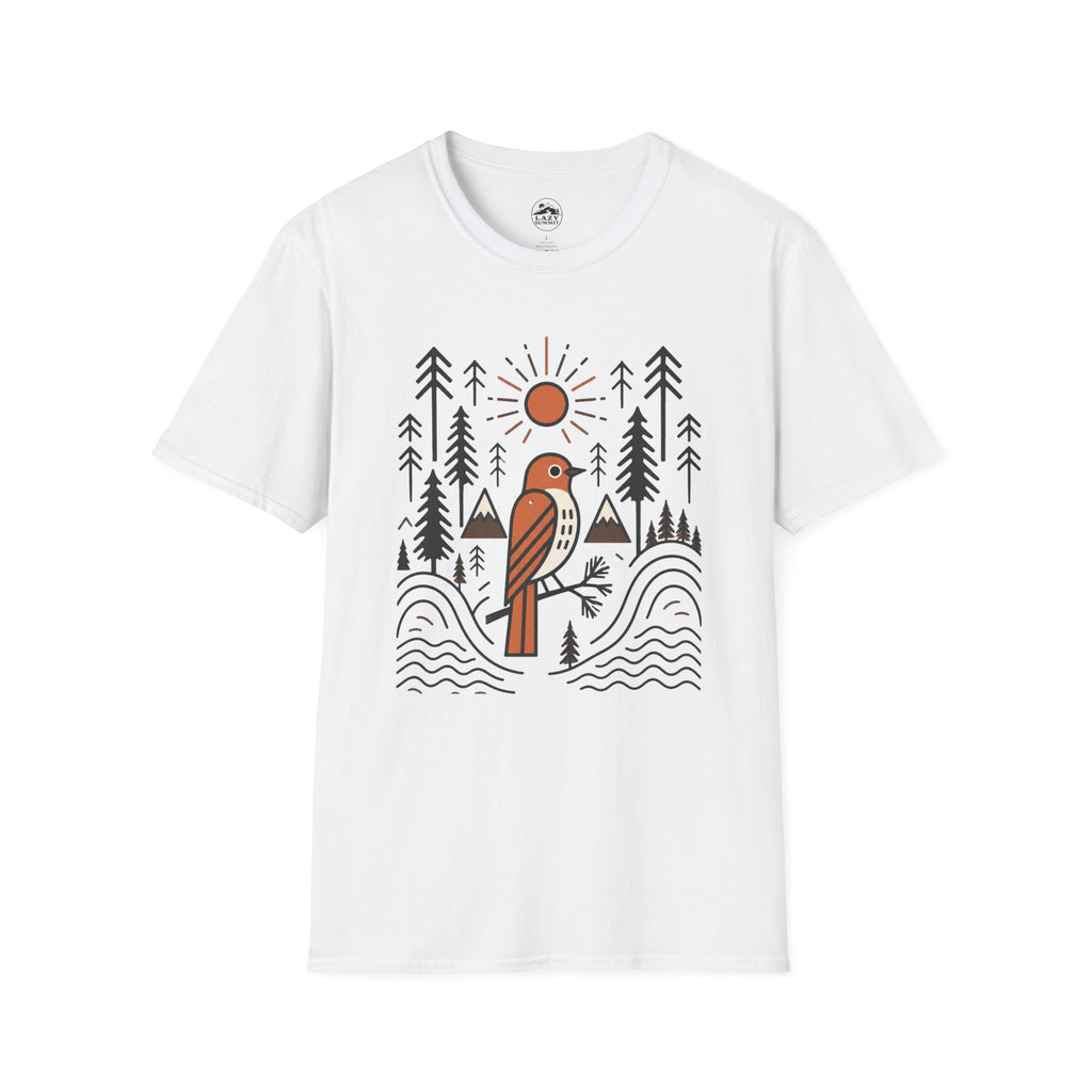 Bird in the Forest - T-Shirt