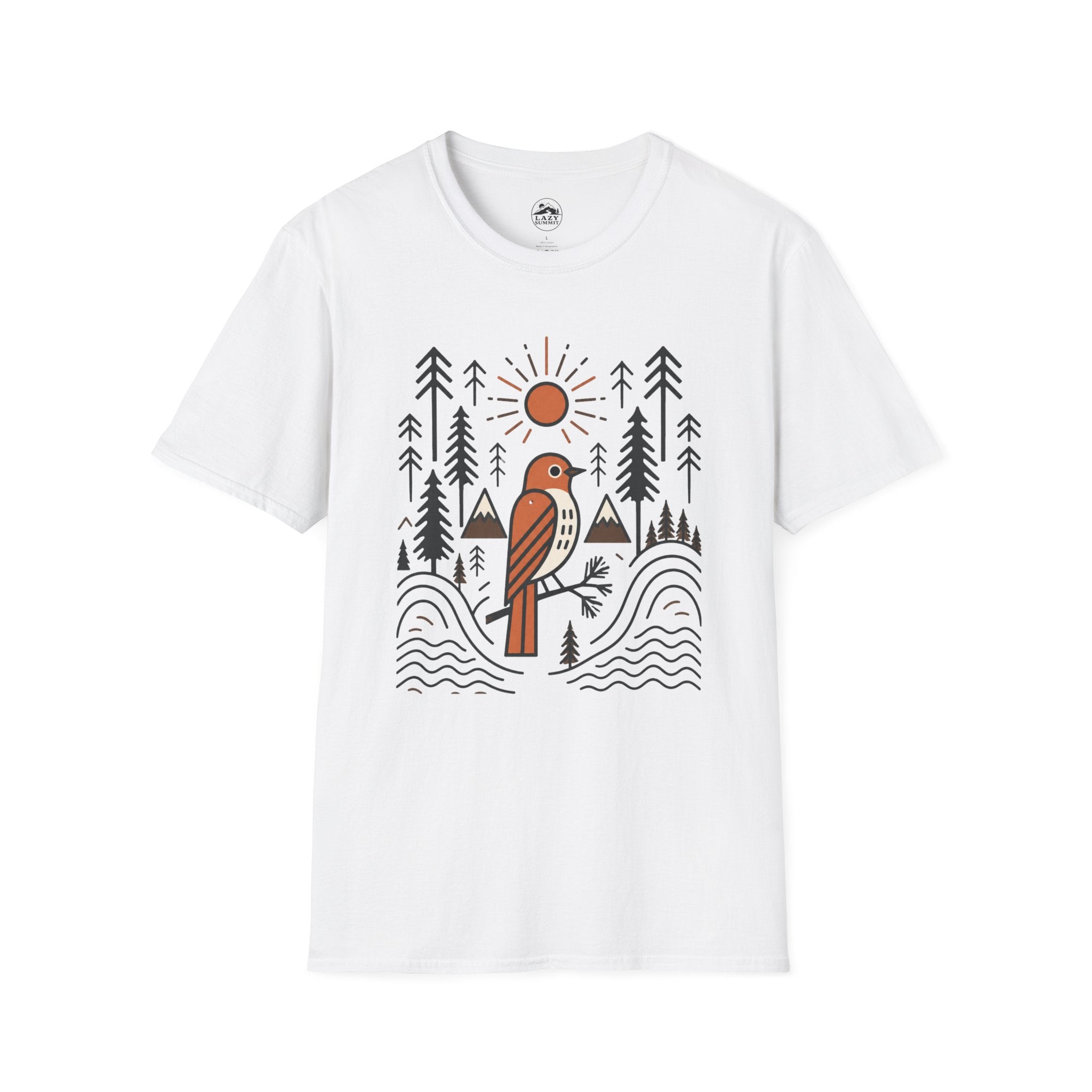 Bird in the Forest - T-Shirt