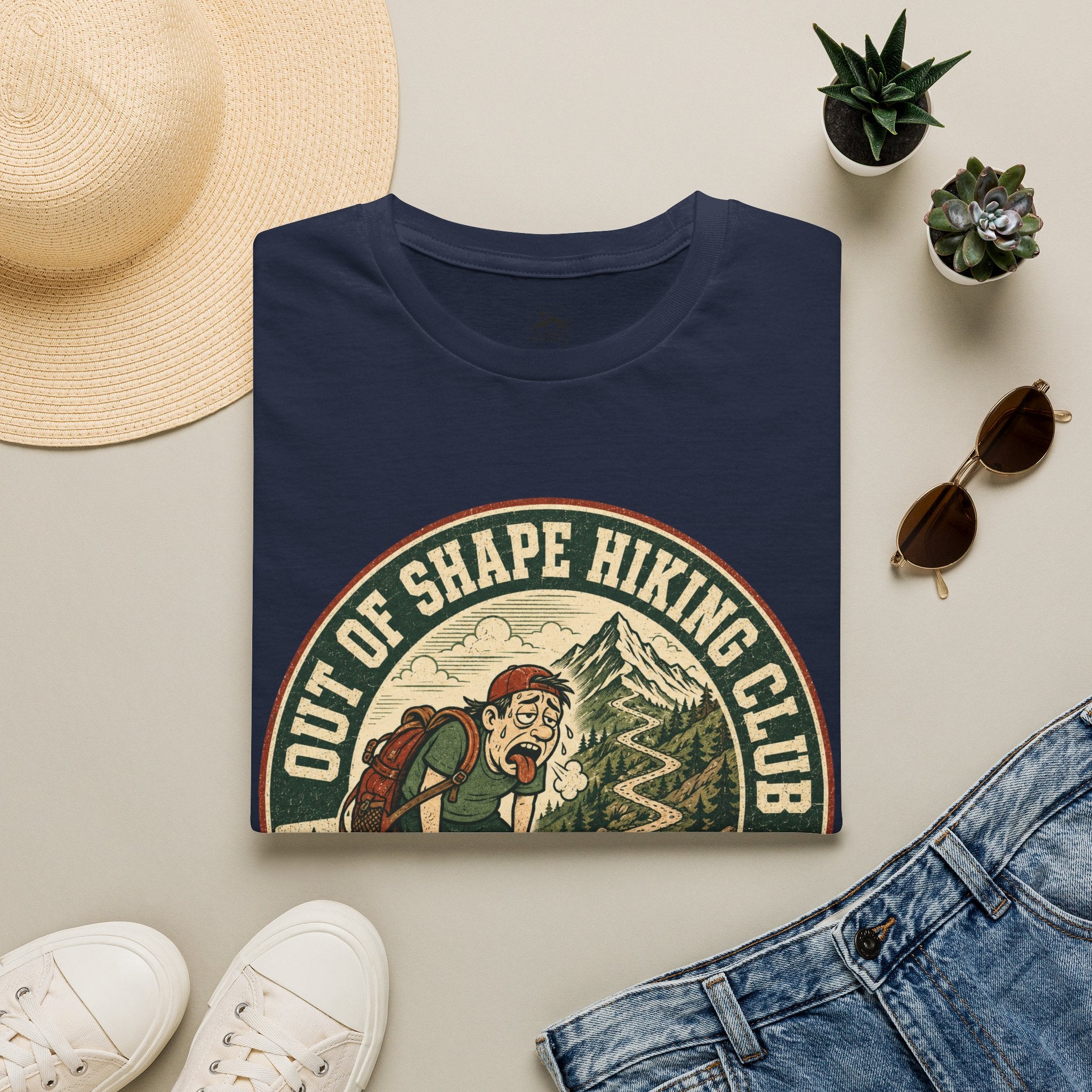 Out of Shape Hiking Club - T-Shirt
