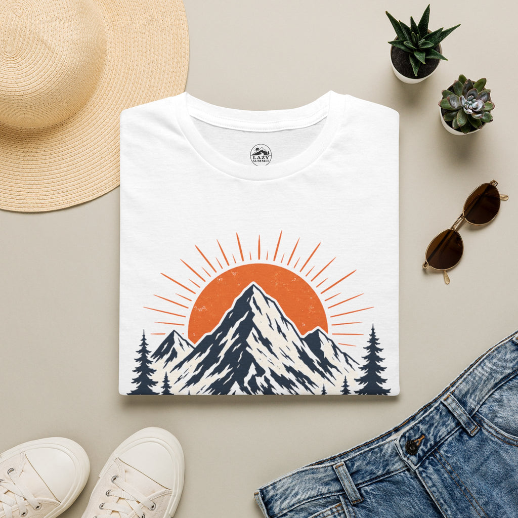 Mountains and Sunrise - T-Shirt
