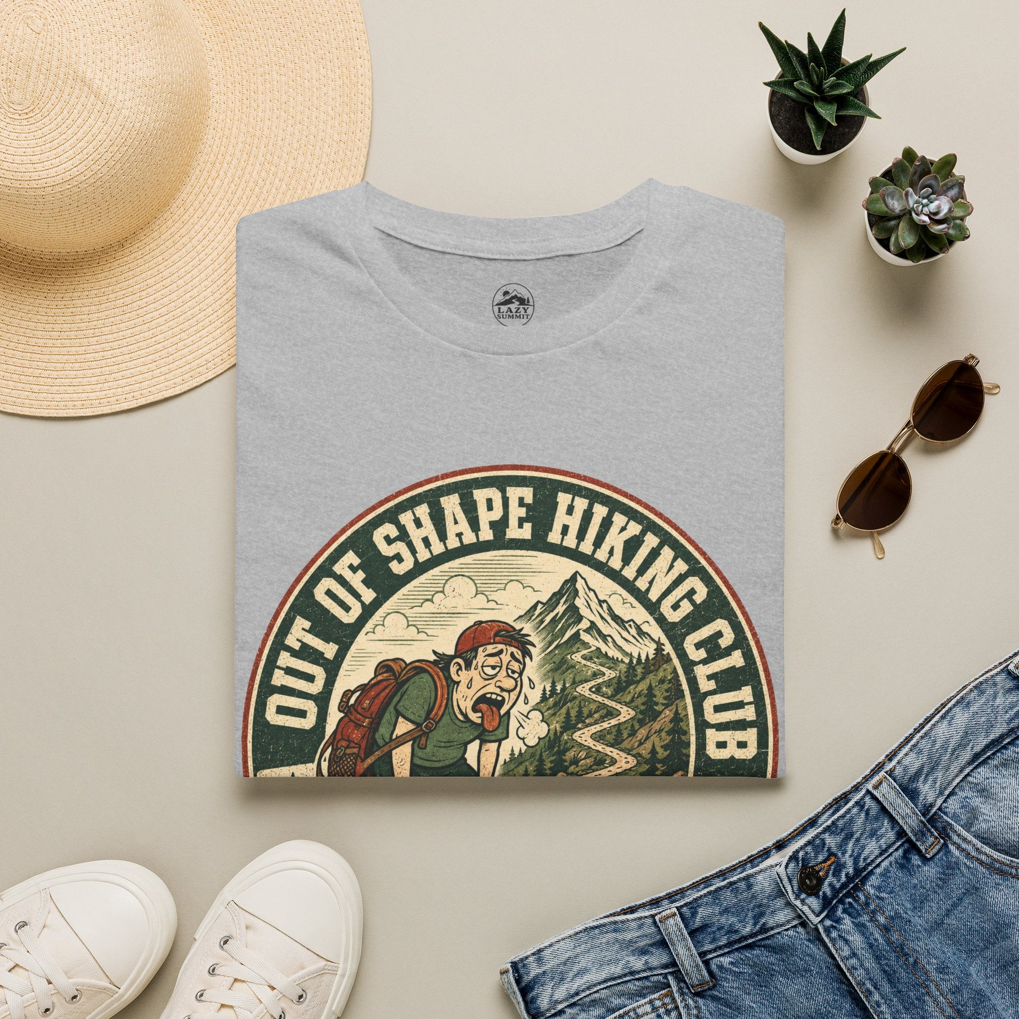 Out of Shape Hiking Club - T-Shirt