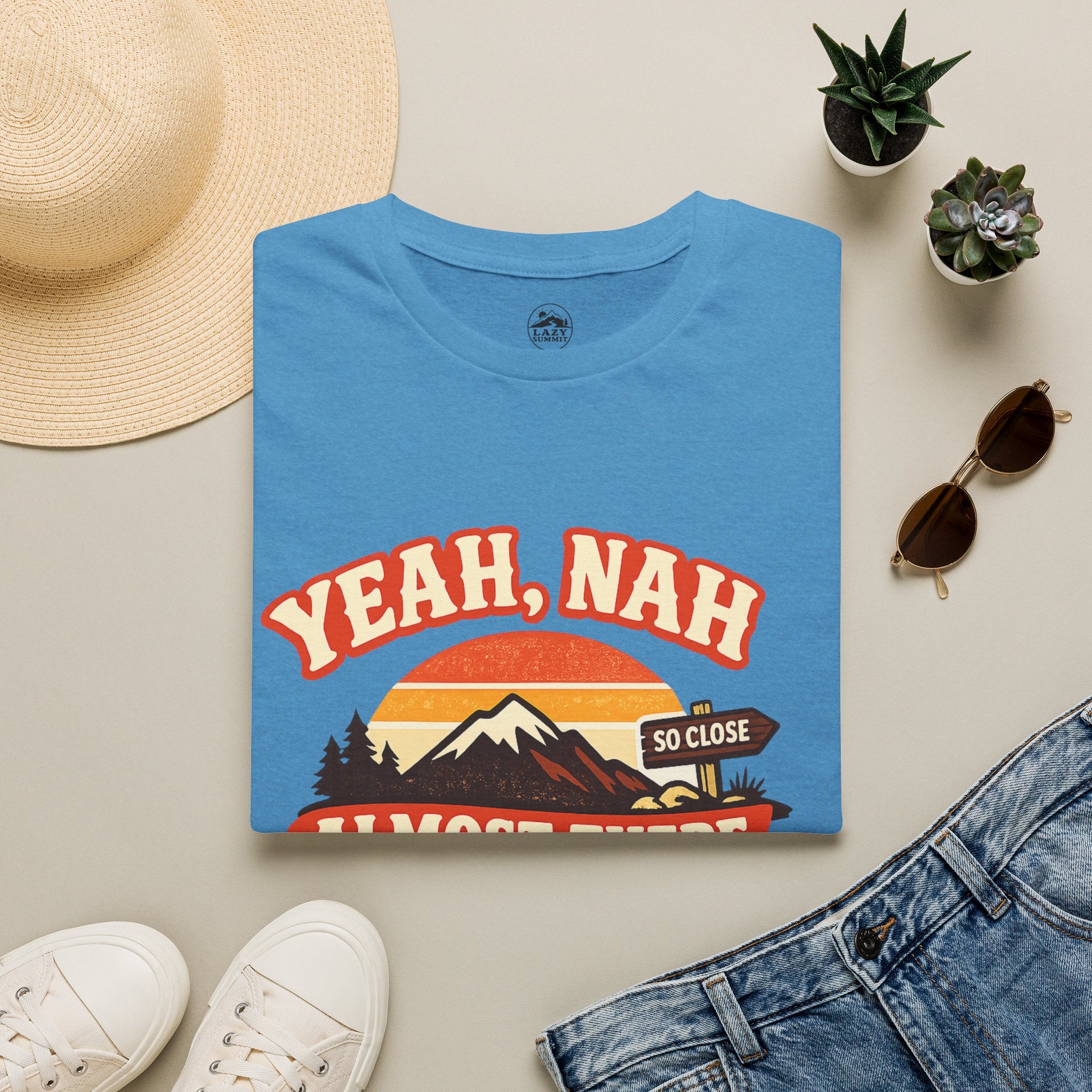 Yeah Nah Sunrise - T-Shirt