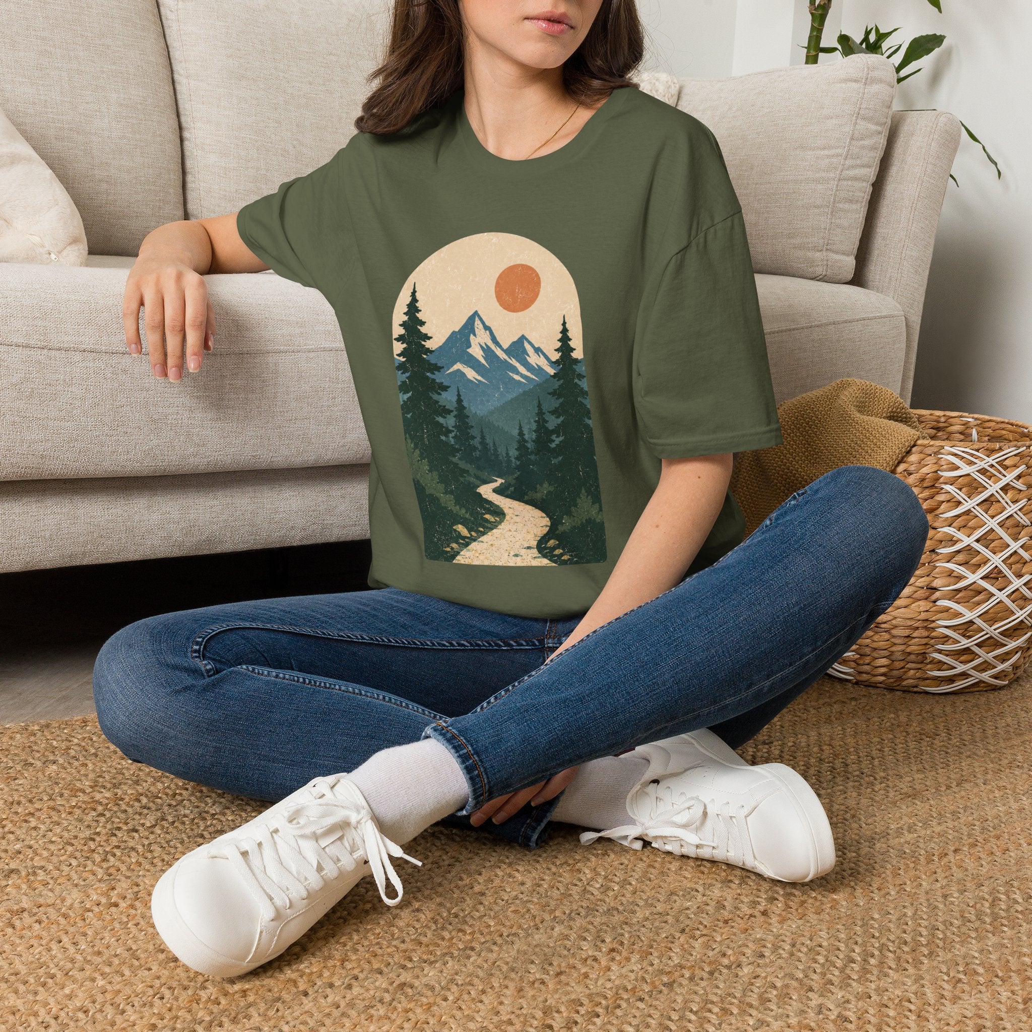 Mountains and Trees - T-Shirt