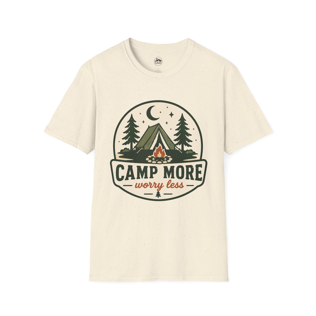 Camp More Worry Less - T-Shirt