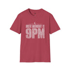 Hiker Midnight is 9pm - T-Shirt