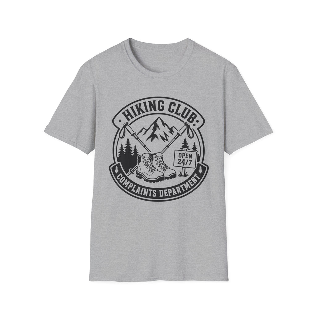 Hiking Club Complaints Department T-Shirt