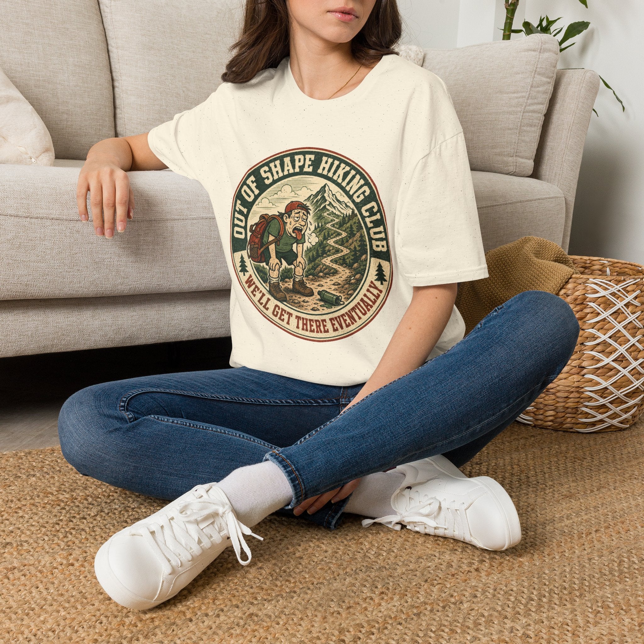 Out of Shape Hiking Club - T-Shirt