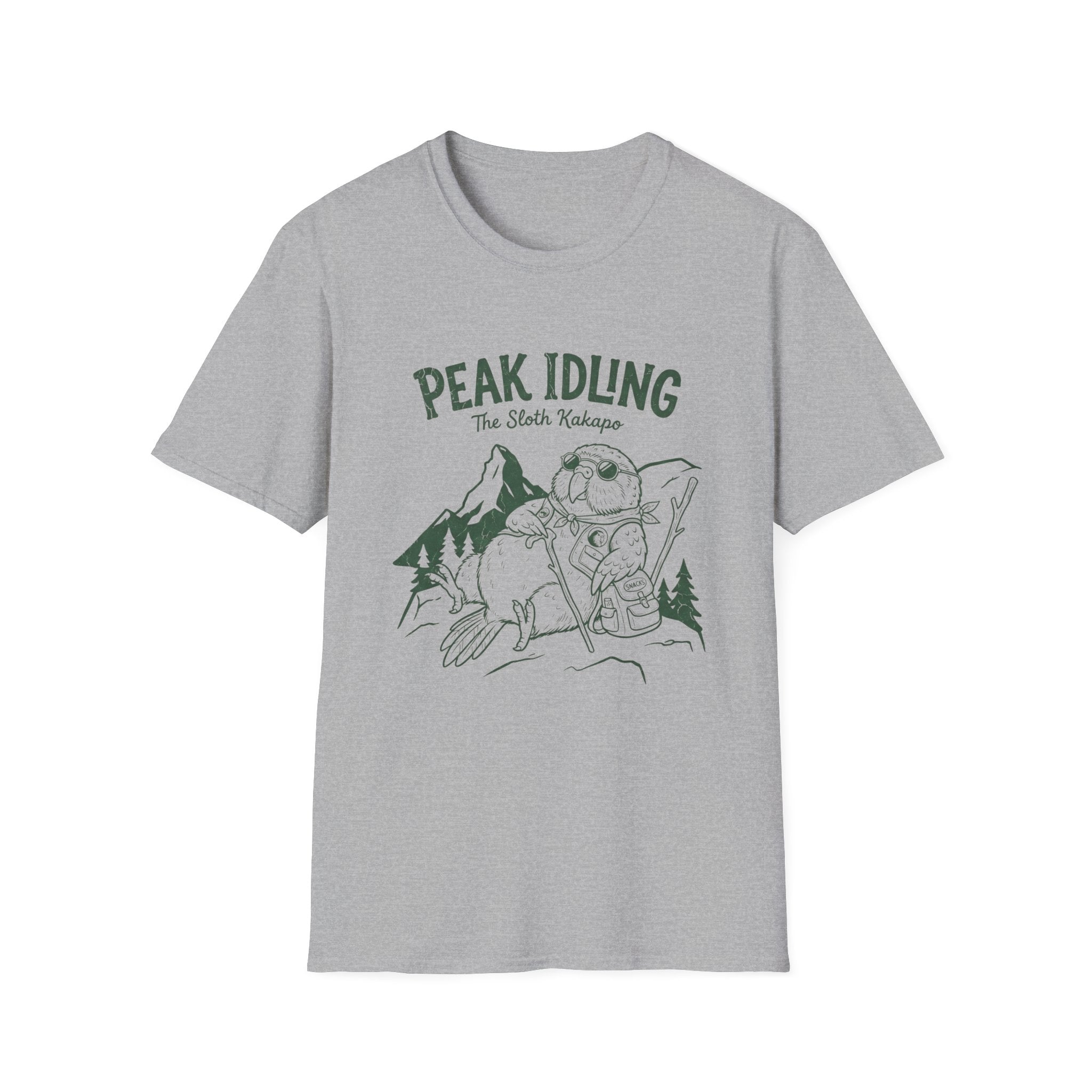 Peak Idling Kakapo T-Shirt