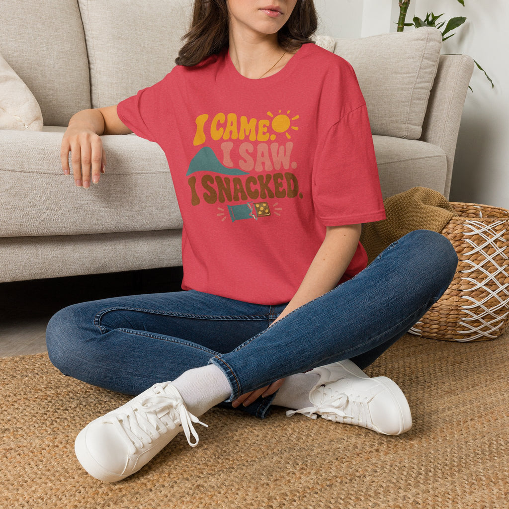 I Came I saw I Snacked T-Shirt