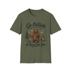 Go Outside Bear T-Shirt