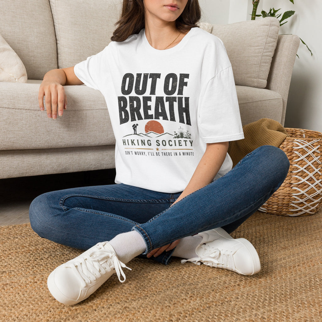 Out Of Breath Hiking Society T-Shirt