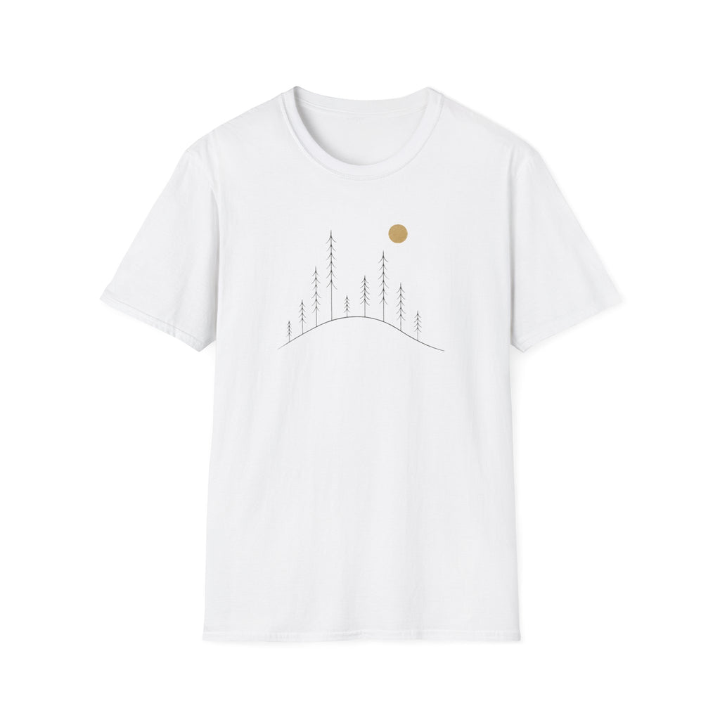 Tranquil Trees On a Hill T-Shirt