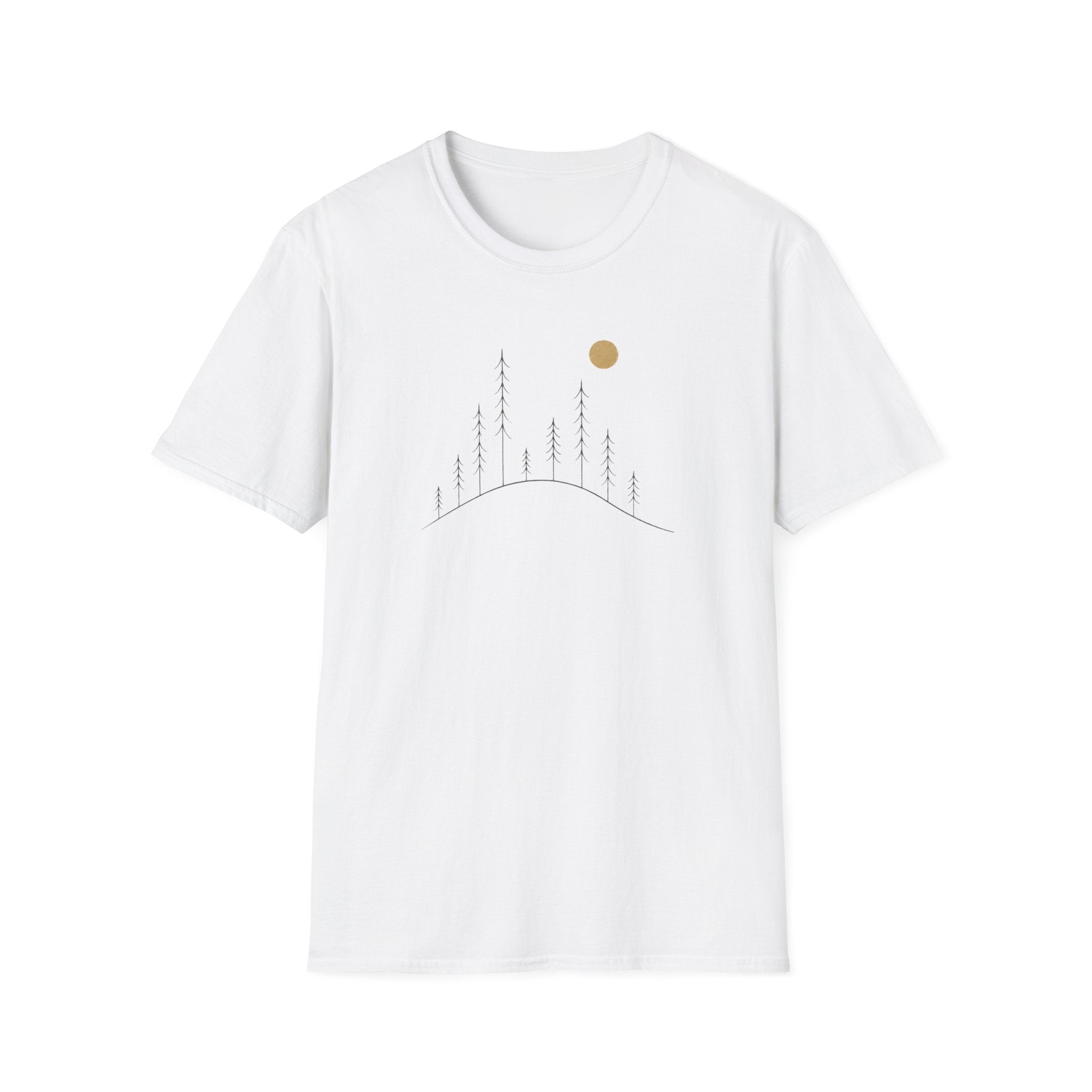 Tranquil Trees On a Hill T-Shirt