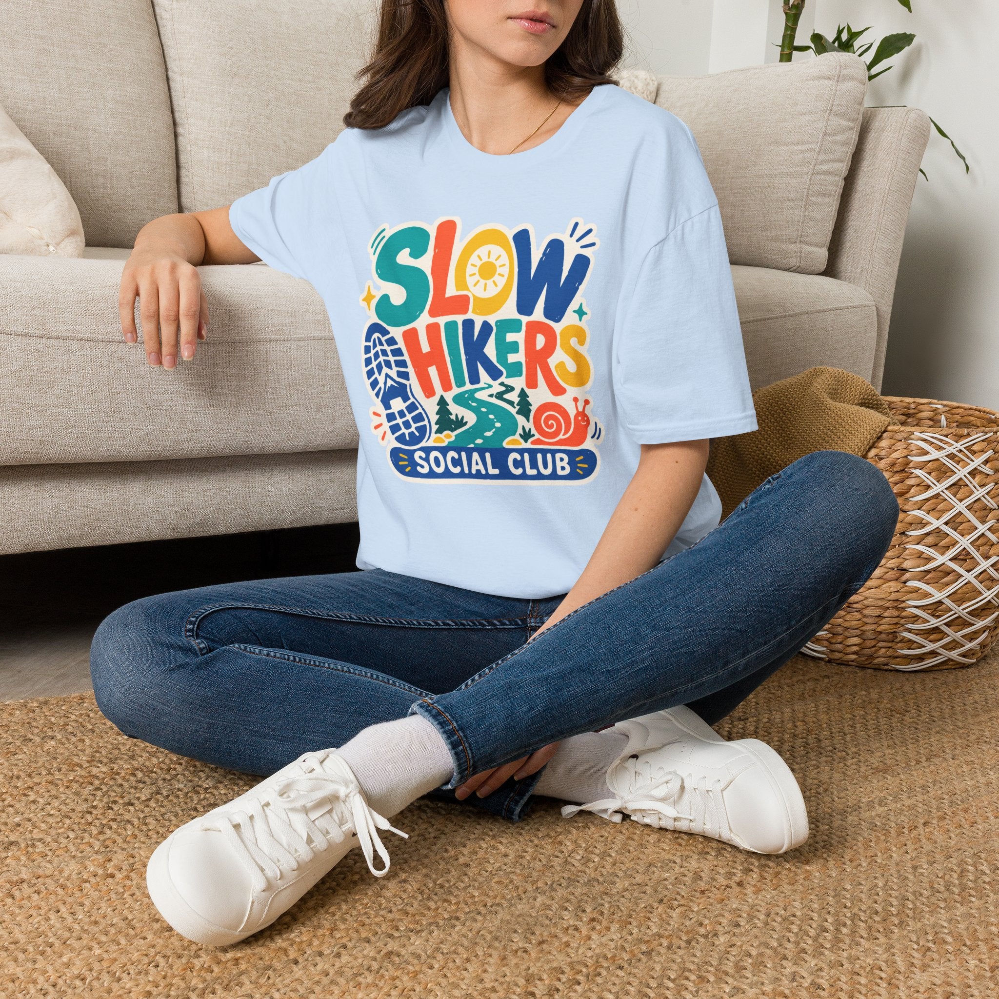 Slow Hikers Social Club - T-Shirt