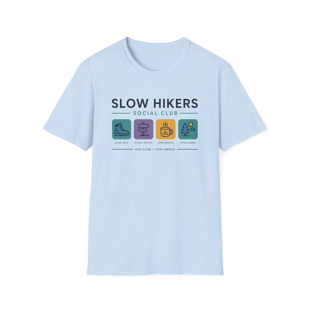 Slow Hikers Social Club - T-Shirt