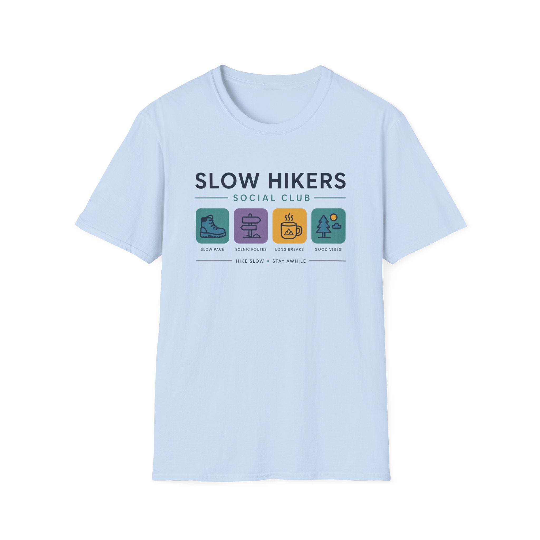 Slow Hikers Social Club - T-Shirt