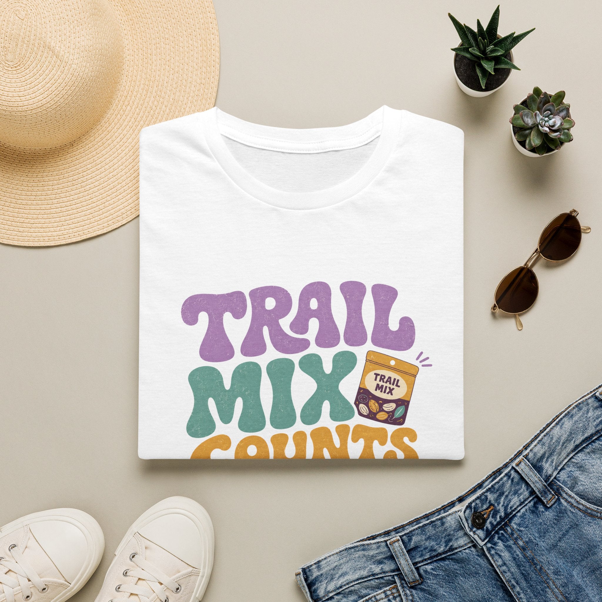 Trail Mix Counts As Salad T-Shirt