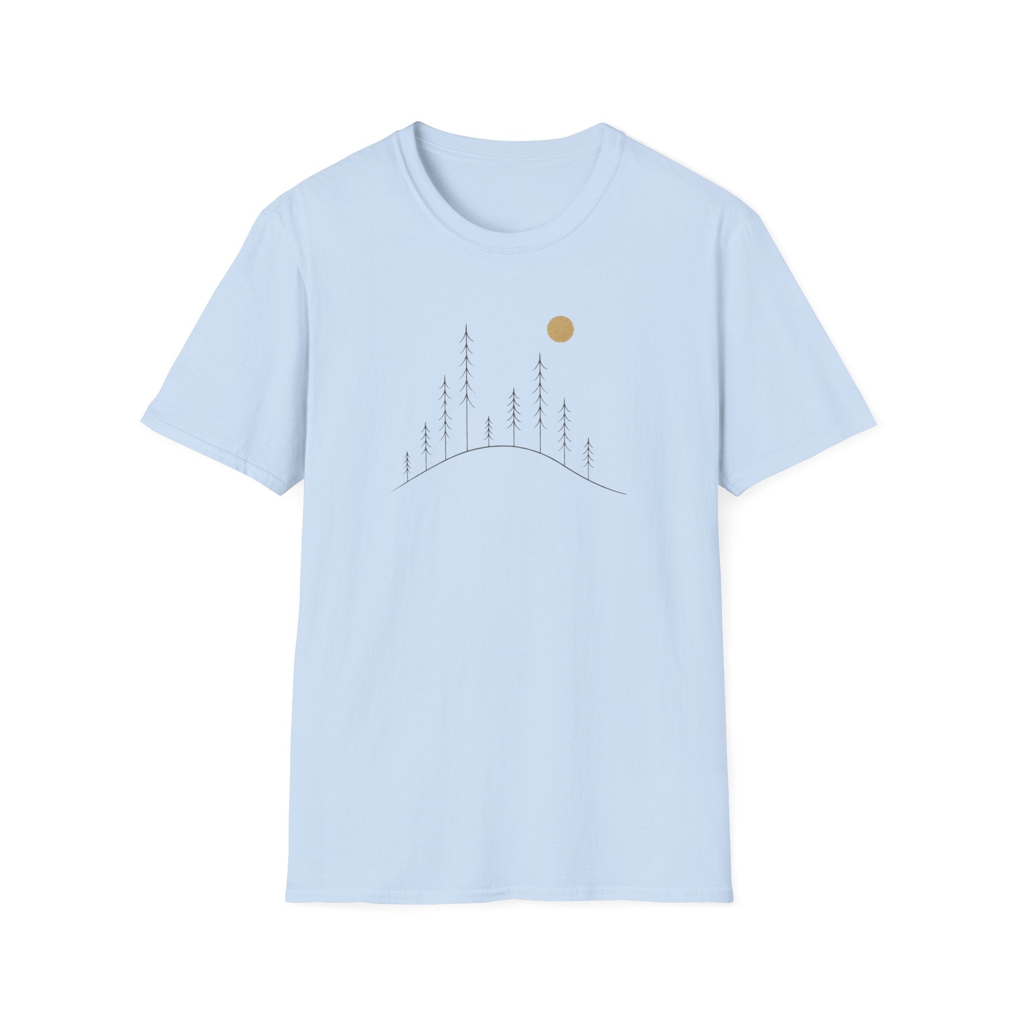 Tranquil Trees On a Hill T-Shirt
